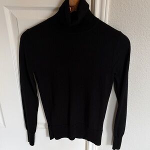 J. Crew Black Turtleneck Sweater